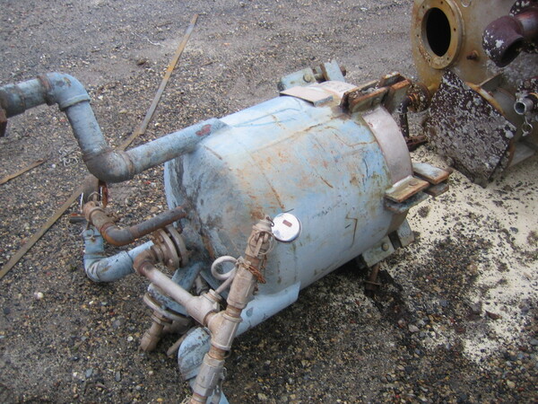 Niagara, pressure leaf filter, 24" dia. x 20" straight side, 75 psi, on 3 legs w/wheels - Image 2