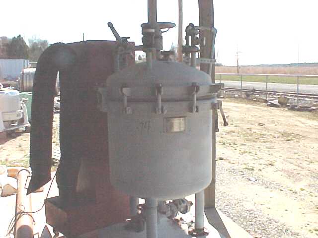 Sparkler #36 Nutsche, vertical pressure leaf filter, 60 psi, no jacket, s/n 21881 - Image 1