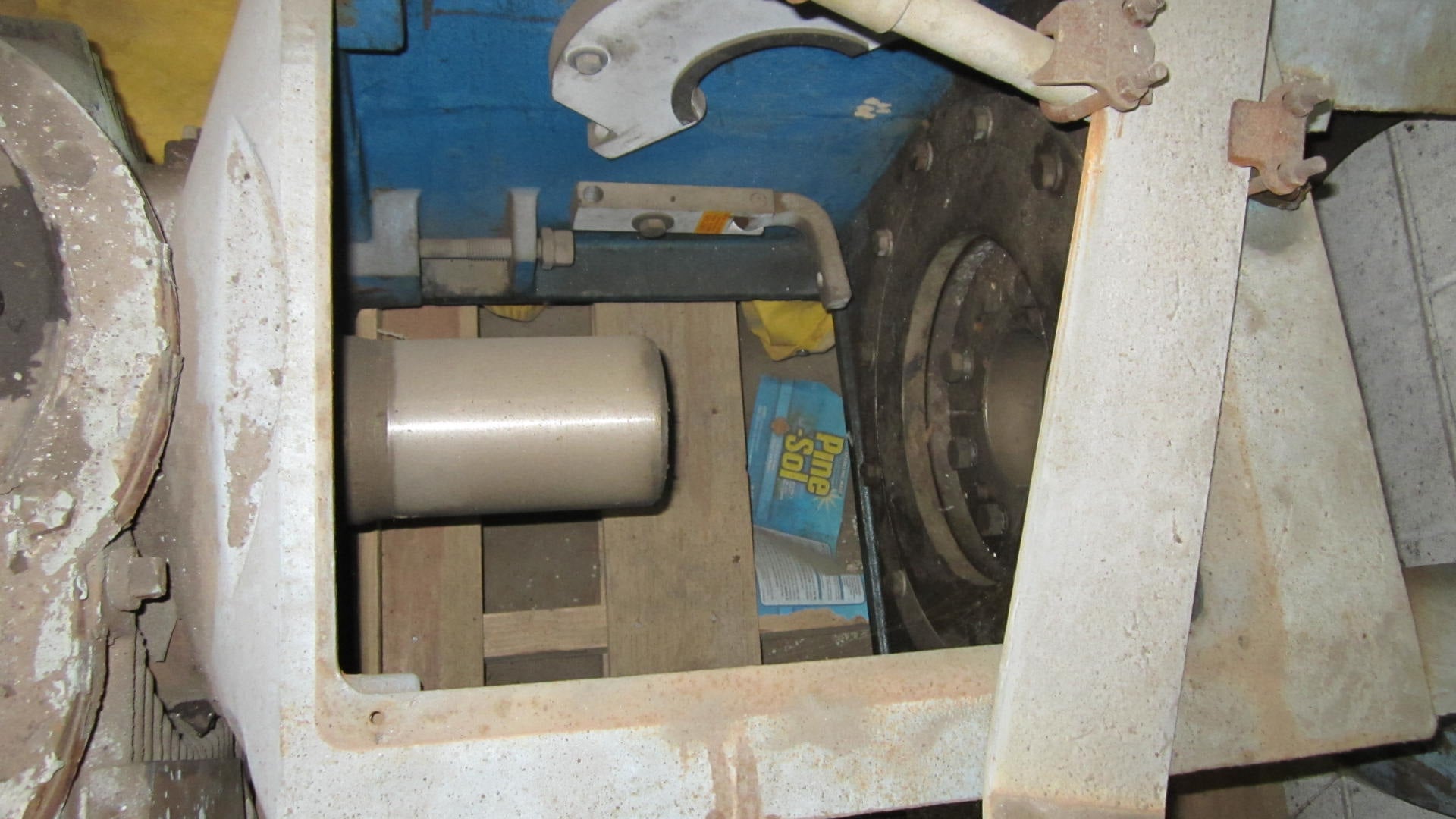 Glass lined turbine agitator 3 blade retreat curve, H-baffle, 9115 glass, reconditioned - Image 9
