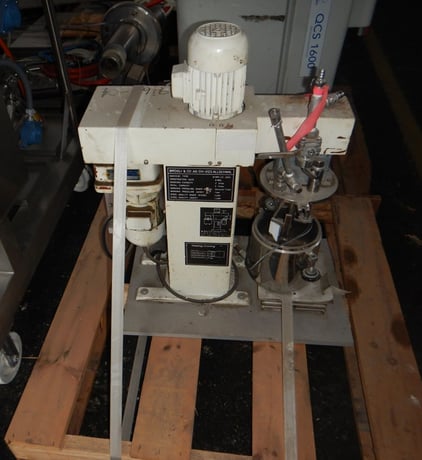 Brogli #B-MH-2C-2555 Multi-Homo, Stainless Steel mixer/homogenizer, 6" x 6" chamber - Image 1