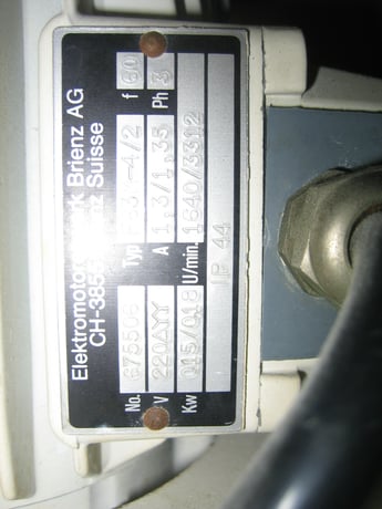 Brogli #B-MH-2C-2555 Multi-Homo, Stainless Steel mixer/homogenizer, 6" x 6" chamber - Image 3