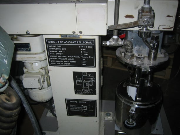 Brogli #B-MH-2C-2555 Multi-Homo, Stainless Steel mixer/homogenizer, 6" x 6" chamber - Image 4