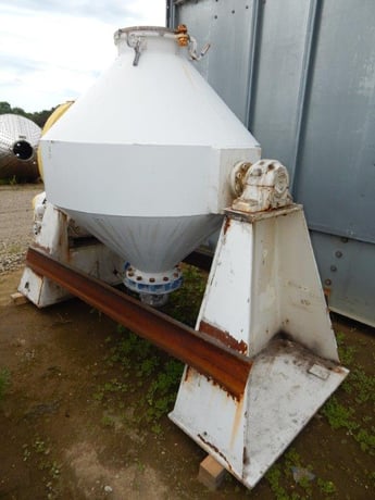 20 cu.ft. JP Devine Mfg., Stainless Steel double cone blender, 4' dia shell - Image 9