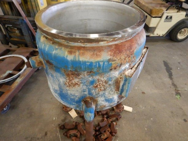 20 gallon Pfaudler, 316L Stainless Steel reactor, 150 psi/fv internal, 100 psi jacket - Image 3