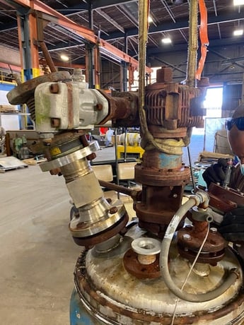 20 gallon Pfaudler, 316L Stainless Steel reactor, 150 psi/fv internal, 100 psi jacket - Image 9