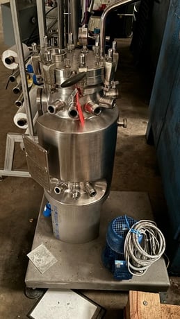 5 gallon J.B. Michiels (BioEngineering) 20 liter, 87 psi/fv, Stainless Steel bioreactor, 2004 - Image 9
