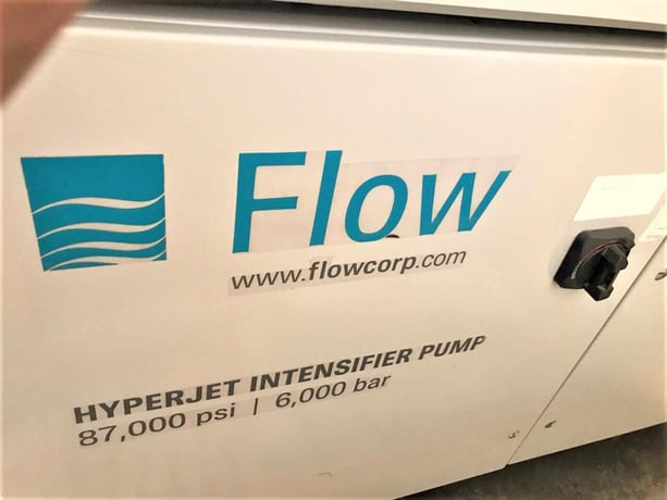 Flow #Mach-4-4020C, waterjet cutting system, 100 HP, 13' 1X", 6' 6" Y, 12" Z, 94000 psi, 5-Axis, 2012 - Image 6