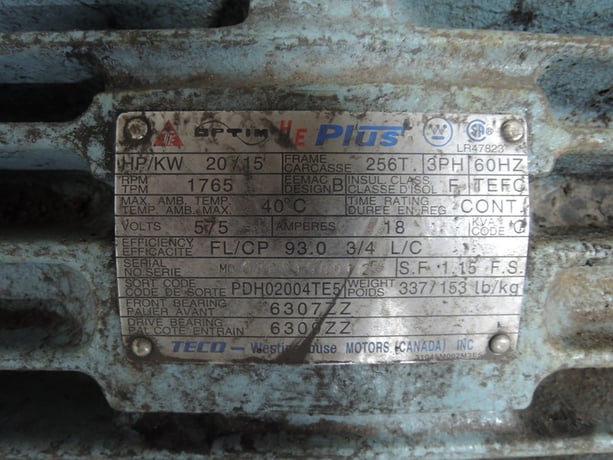 ITT Gould, pump with motor - Image 2