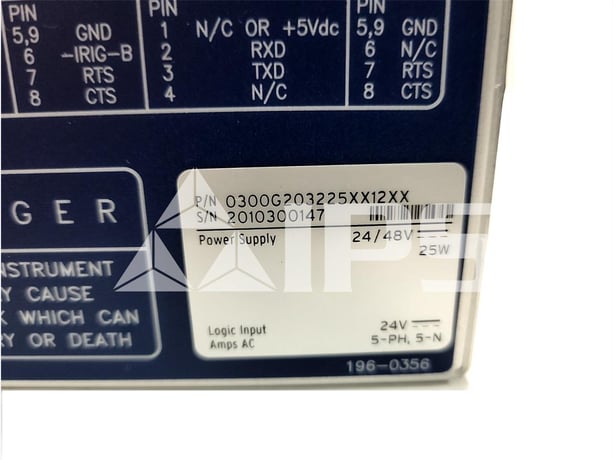 Schweitzer Sel-300g Generator Protection Relay - Image 3
