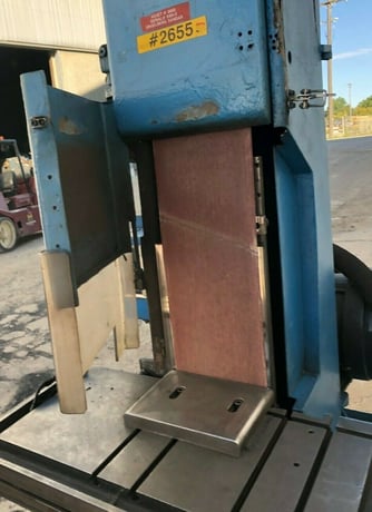 8" Engelberg #2N938G, heavy duty sander/grinder, dust collector w/Dayton motor, 7.5 HP - Image 6