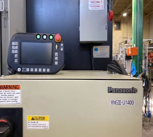 Panasonic, SS52, TA1400, G3 Control, 6-Axis, PLC/HMI, wire feeder, torch, enclosure, 2012 - Image 4