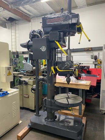 25" Fosdick, single spindle heavy duty drill press, 60-1500 RPM, 5 HP, #4MT, #5950 - Image 1