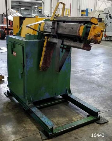 Rowe #7530-DSJ, coil handling, 1800 RPM, 1.5 HP, 480 V., S/N 24903, #016443 - Image 2