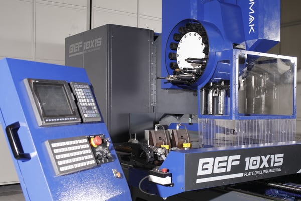 Bendmak #BEF10, CNC Flange & Drilling Machine, 10-3000 RPM, BT40, New - Image 4