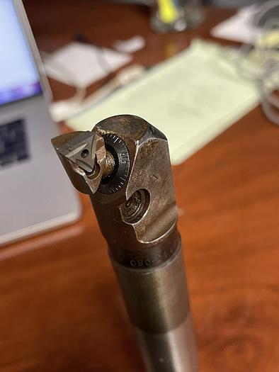 Adjustable Boring Bar, TSD Microbore CC10GA-A114-080, 1" shank, #104522 - Image 3