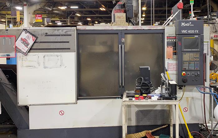 Fadal, Mag #VMC4020, vertical machining center, Fanuc 0i, 40" X, 20" Y, 20" Z, 10000 RPM, 21 automatic tool - Image 2