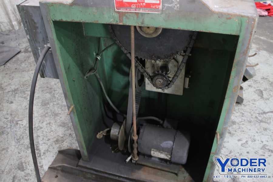 4000 lb. American Steel Line #60, coil reel, 32" width, 20"-24" ID, 60" outside dimensions, 2 HP, #74330 - Image 6