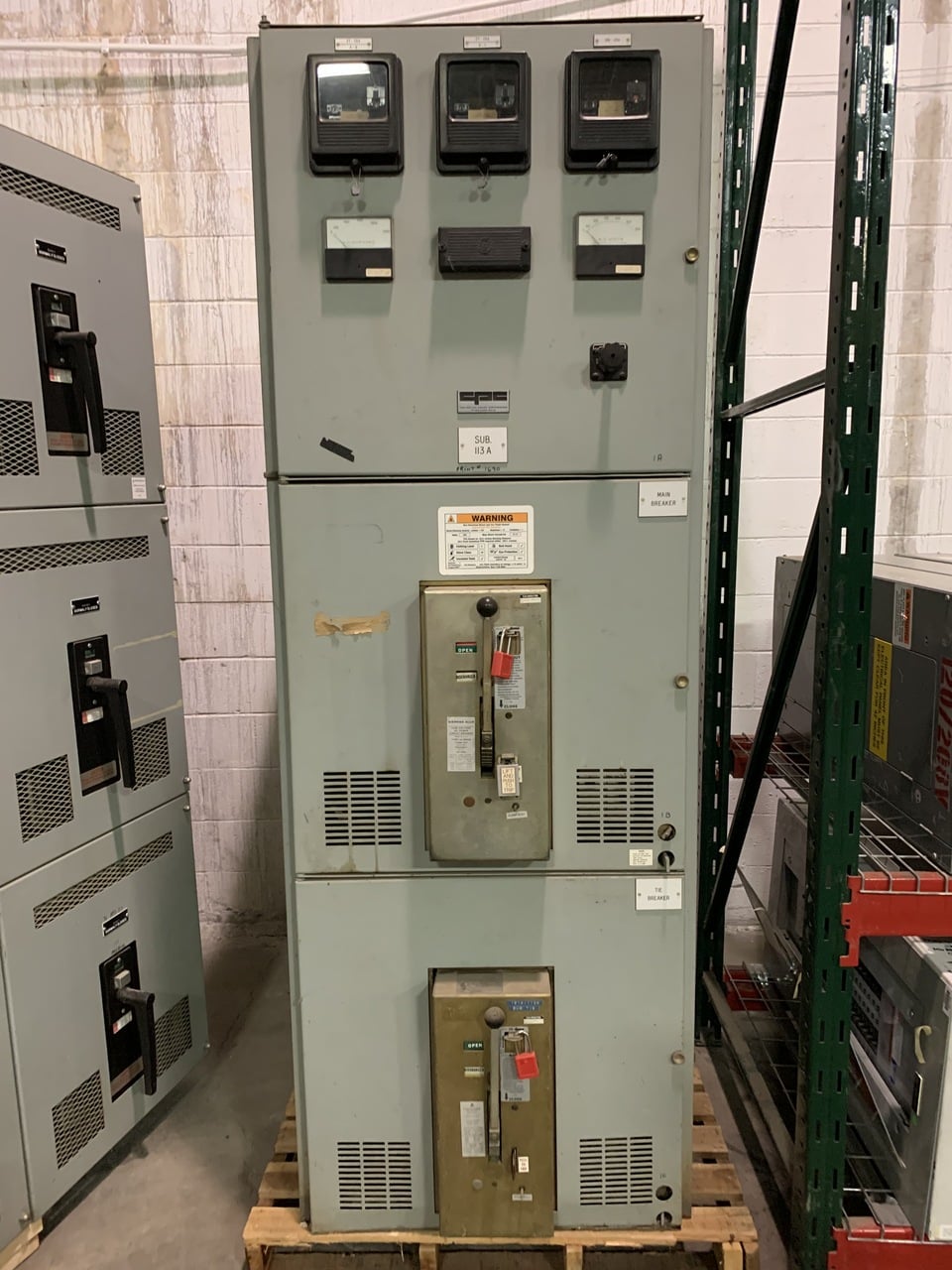 Siemens-Allis #LA-3000A, main tie single section, MO/DO, 480 Volts - Image 1