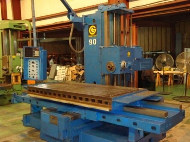 4" Giddings & Lewis #65E4T, 48" x 98" Table, 84" X, 48" Y, 32" Z, 50NST, 1963 - Image 1