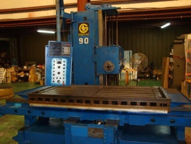 4" Giddings & Lewis #65E4T, 48" x 98" Table, 84" X, 48" Y, 32" Z, 50NST, 1963 - Image 2