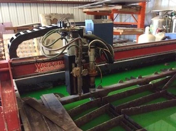 Victory #II, CNC Plasma, 10' x 20', Oxy 400 Amp High Difinition Ultra-Cut, 2011 - Image 2