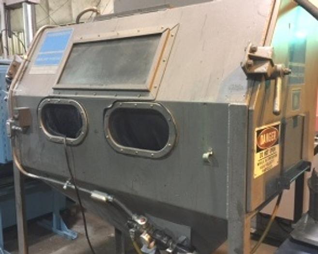 Pangborn #EN-7, Blast Cabinet, lights, gloves, blast gun, Torit dust collector, viewing window, manual, S/N - Image 2