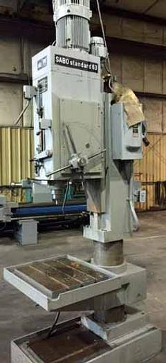 WMW Hekert Sabo #Standard-63 Drill Press, 0.3"-3.1" drilling capacity, 11" spindle, 1988 - Image 1