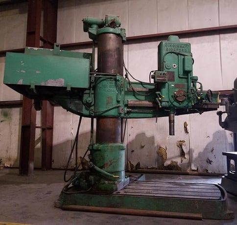 5' -15" Cincinnati-Bickford, 6MT spindle, rapid traverse, power clamping, 1957 - Image 1