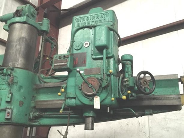 5' -15" Cincinnati-Bickford, 6MT spindle, rapid traverse, power clamping, 1957 - Image 2