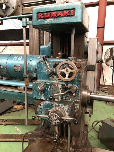3" Kuraki, horizontal boring mill, S/N 622, 1967 - Image 3