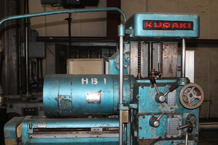 3" Kuraki, horizontal boring mill, S/N 622, 1967 - Image 5