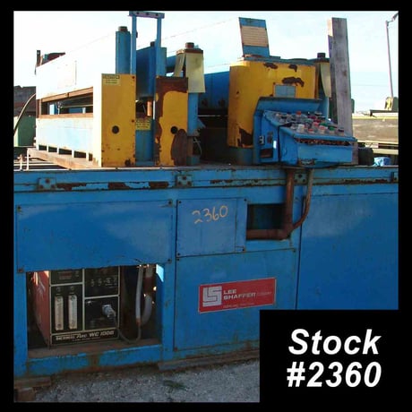 60" Lee Shafer, shear end welder - Image 1