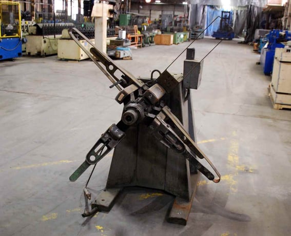 2000 lb. Littell #20-12, motorized single uncoiler, 12" width, 48" outside dimensions, 15"-20" ID, 4-arm - Image 4