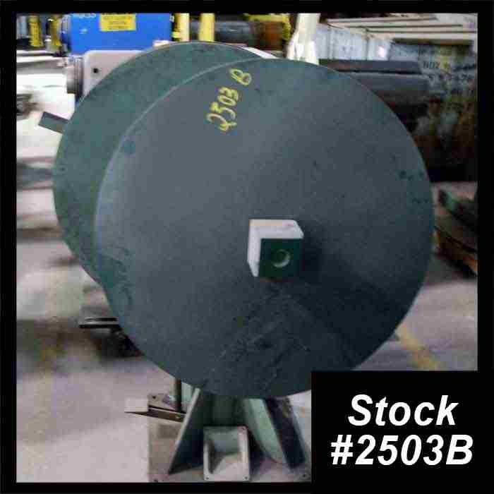 2000 lb. Custom, double decoiler, 3" strip width, 36" outside dimensions, 6.5" ID - Image 1