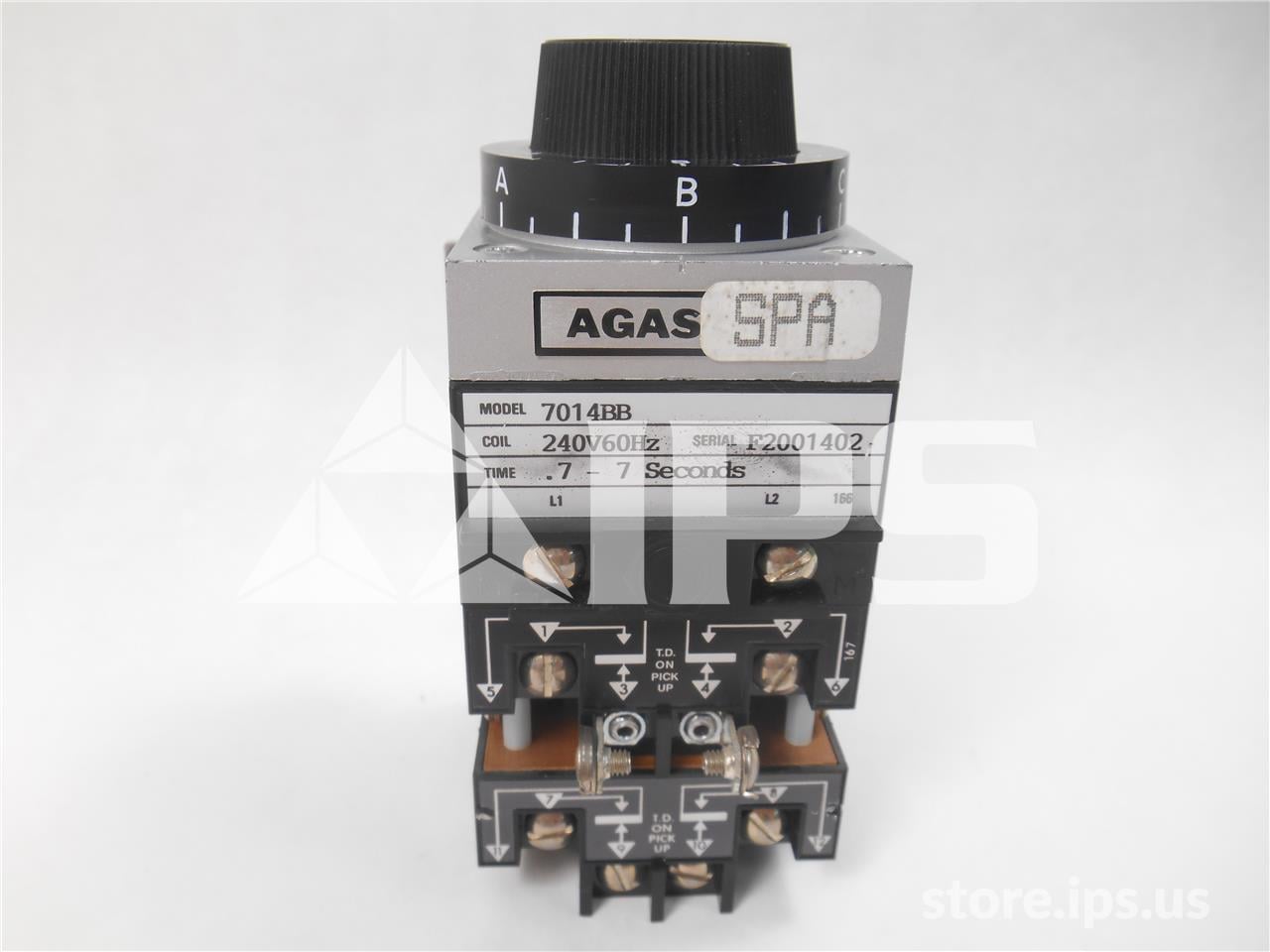 Agastat Timing Relay 240vac, .7- 7 Seconds, On Delay - Image 1