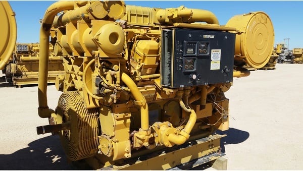 902 HP Caterpillar #D3508B-DITA, diesel engine, 1200 RPM, electronic governor, 2001 - Image 1
