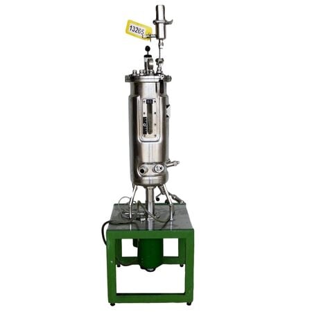 B. Braun Biotech, fermenter Stainless Steel jacketed pressure vessel reactor, 1993, #13265 - Image 1