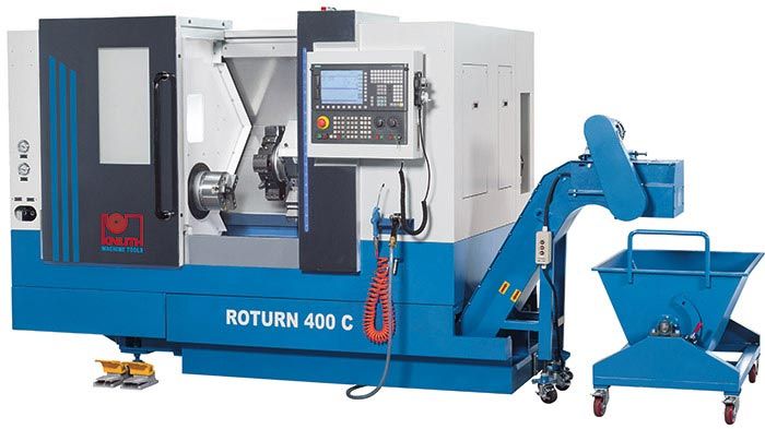 Knuth #Roturn-400C, CNC Inclined Bed Lathe - Image 1