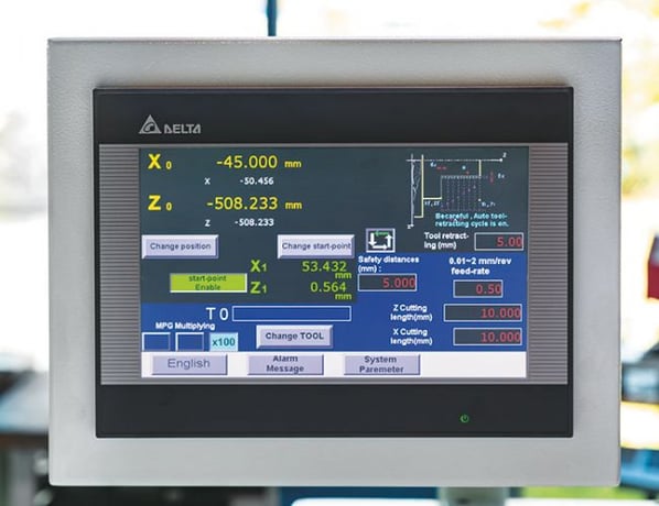 16" x 40" Knuth #Servoturn-410NC, Servo/conventional Lathe - Image 2