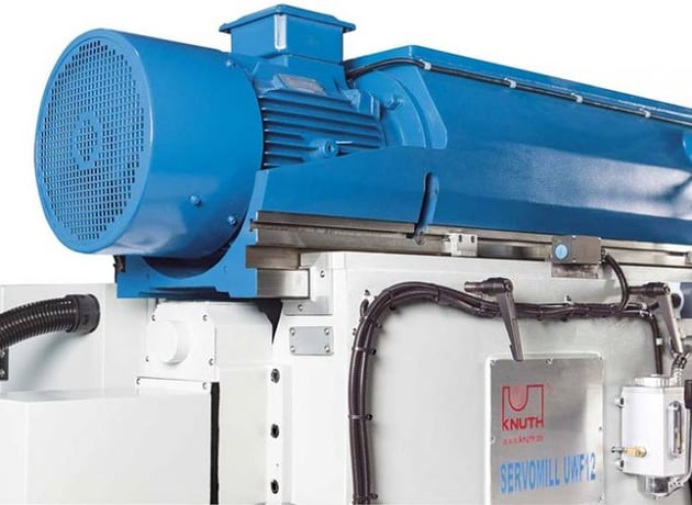 Knuth #Servomill-UWF-12", Servoconventional Milling Machine - Image 3