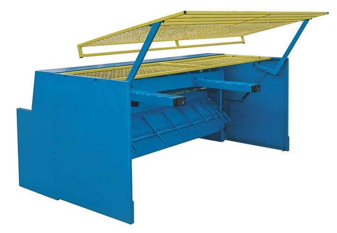 Knuth #KMT-B-NC, Motorized Swing-beam Plate Shear - Image 3