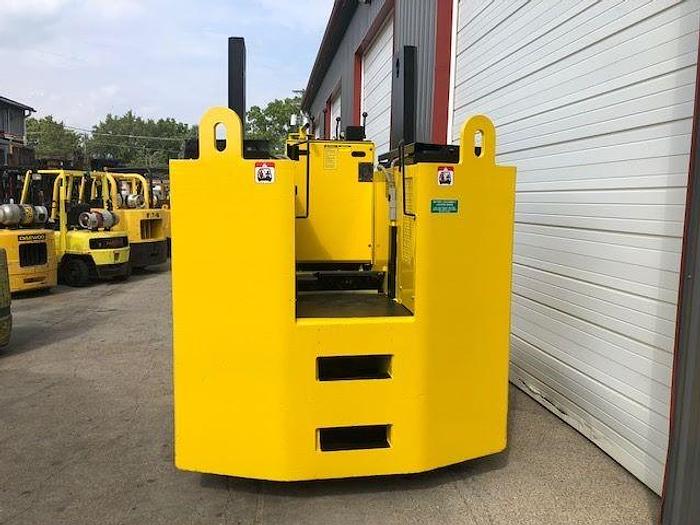 50000 lb. Elwell-Parker #E31-N810-50, electric, 59" x74" platform, front loader w/push pulls - Image 2
