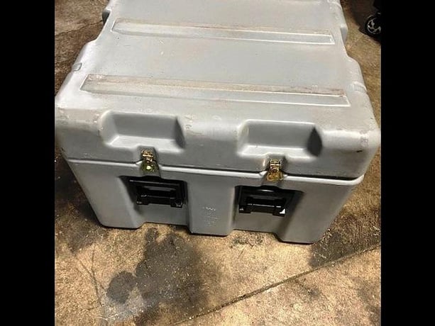 Pallet Cases, Grey Pelican, Military Grade, Water Proof/ Gasket Sealed, Lockable lids, Shock Proof, Heavy - Image 2