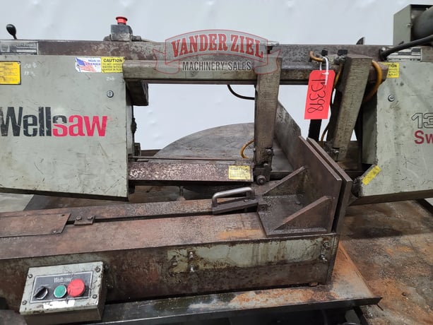 13" x 16" Wellsaw #1316, horizontal saw, #15398 - Image 5