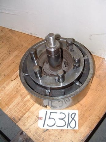 12" Howa #2167, 3-jaw hydraulic chuck - Image 4