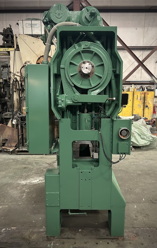 45 Ton, L & J #EM45, straight side double crank, 2" stroke, 10-3/4" Shut Height, 2" adj, 30" x 18" bed - Image 6