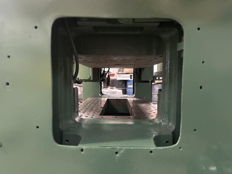 45 Ton, L & J #EM45, straight side double crank, 2" stroke, 10-3/4" Shut Height, 2" adj, 30" x 18" bed - Image 8