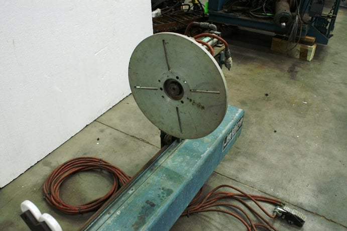 5" -240" x 15" Jetline #CWB-5-240, welding lathe, Jetline 9500, variable speed carriage - Image 5