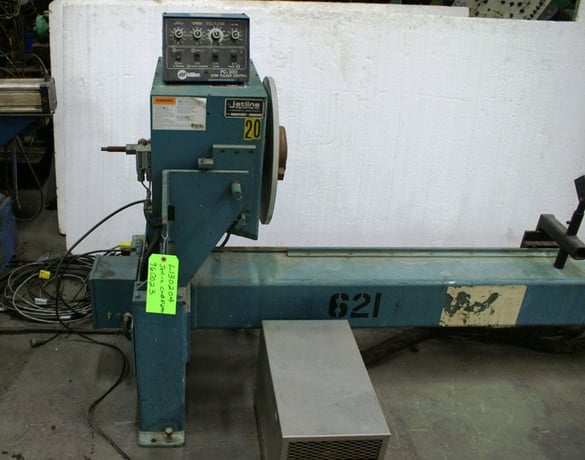5" -240" x 15" Jetline #CWB-5-240, welding lathe, Jetline 9500, variable speed carriage - Image 7