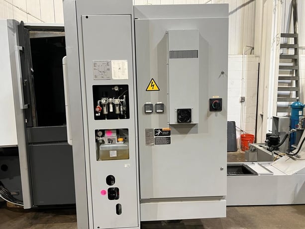 Mori Seiki #NHX-4000, horizontal machining center, 22" x, 22" y, 26" z, cAT 4012000 RPM, 60 automatic tool - Image 4